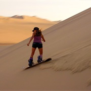 Try Sandboarding in Peru