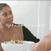 Right in Front of My Salad