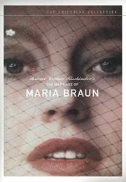 The Marriage of Maria Braun