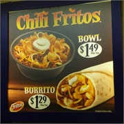 Taco Bell Frito Burrito and Bowl