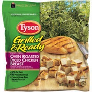 Tyson Grilled &amp; Ready Oven Roasted Diced Chicken Breast