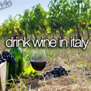 Drink Wine in Italy