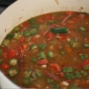 Okra Bean Soup