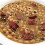 Blackeyed Peas With Sausage