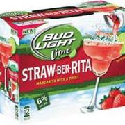 Bud Light Lime Straw Ber Rita
