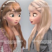 Elsa and Anna Edit