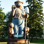 Smokey the Bear, International Falls, Minnesota