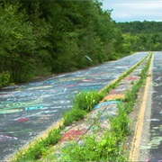 Highway Graffiti - Centralia, PA