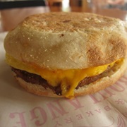 Sausage and Cheddar Sandwich