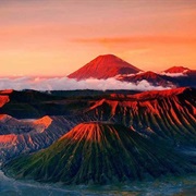 Hiking in Bromo Tengger Semeru National Park, Java