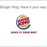 Have It Your Way (Burger King)