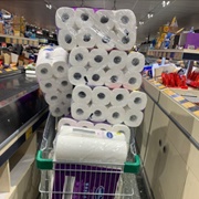 Hoarding All the Toilet Paper You Can