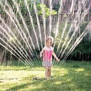 Running Through Sprinklers