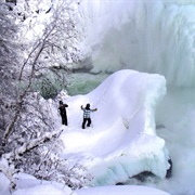 Nistowiak Falls, Saskatchewan