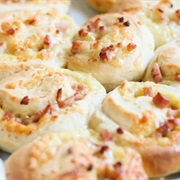 Cheesy Bacon Scrolls