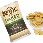 Kettle Brand Baked Salt & Fresh Ground Pepper Potato Chips