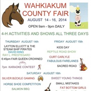 Wahkiakum County Fair (Skamokawa, Washington)