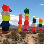 Painted Rocks Outside Las Vegas