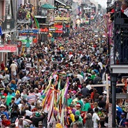 Go to Mardi Gras, New Orleans