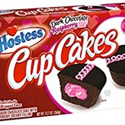 Hostess Dark Chocolate Raspberry Cupcakes