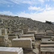 Mt. of Olives Cemetery &amp; Jerusalem Overlook