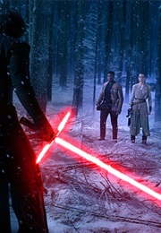 Star Wars: The Force Awakens - Rey and Finn vs. Kylo Ren (2015)