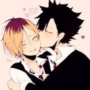 Kenma and Kuroo