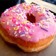 Strawberry Glazed Donut