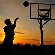 Compete in a 3 Point Basketball Contest