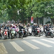 Motorcycling With the Crowds in Vietnam