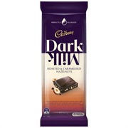 Cadbury Chocolate Block Dark Milk Caramel Hazelnut