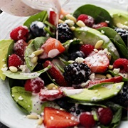 Avocado Berry Salad