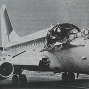 Plane's Ceiling Starts to Disintegrate Mid-Flight