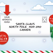 Santa Claus Has a Canadian Address