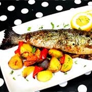 Pastrav La Gratar (Grilled Trout)