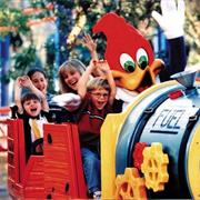 Woody Woodpecker&#39;s Nuthouse Coaster