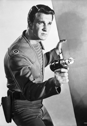 Leslie Nielsen in Forbidden Planet (1956)