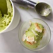 Avocado and Coconut Ice Cream