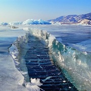 Deepest Lake - Lake Baikal, Russia
