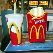 Mcdonald's Super Size