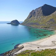 Haukland Beach