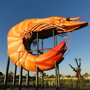 World's Largest Artificial Prawn, Ballina, New South Wales