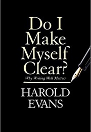 Do I Make Myself Clear (Evans)