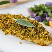 Fish With Pistachio Crust