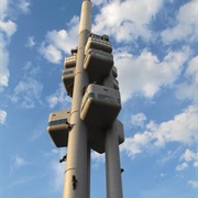 Žižkov Television Tower in Prague