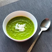 Courgette and Pea Soup