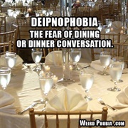 Deipnophobia