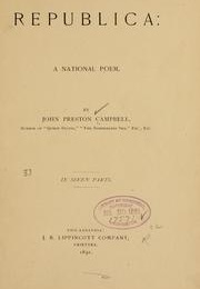 Republica: A National Poem (John Preston Campbell)