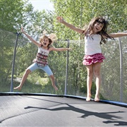 Play on a Trampoline