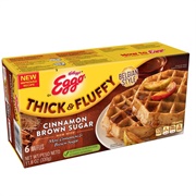 Thick and Fluffy Cinnamon Brown Sugar Eggo Waffles